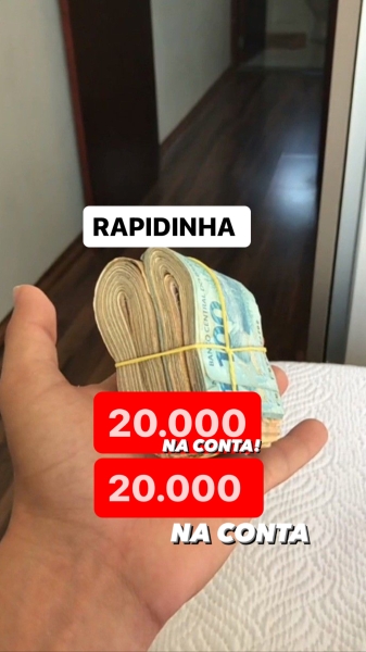 RAPIDINHA 20.000 NA CONTA!
